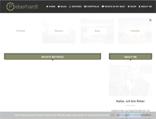 Tablet Screenshot of peberhardt.net